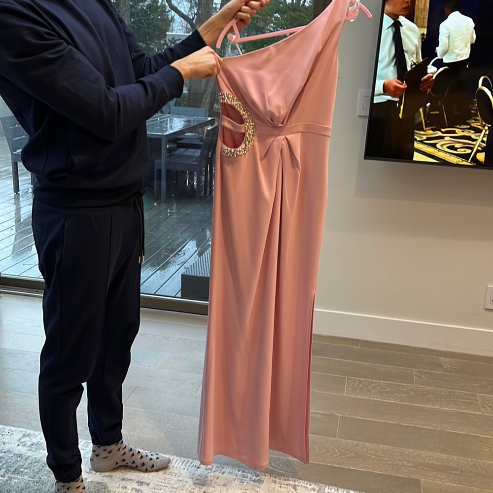 Laundry by Shelli Segal size 8 dress. Dress is more bumble gum pink